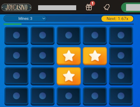 Joy casino Mines